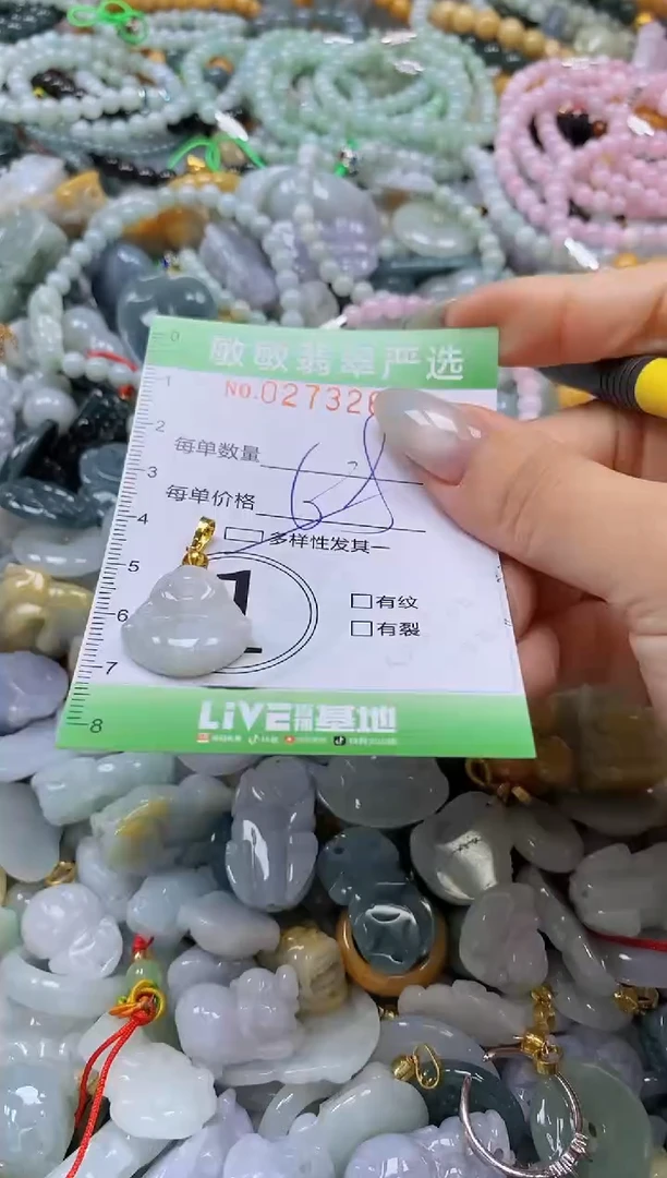 翡翠未镶嵌颈饰闪购0273261多样性发其一