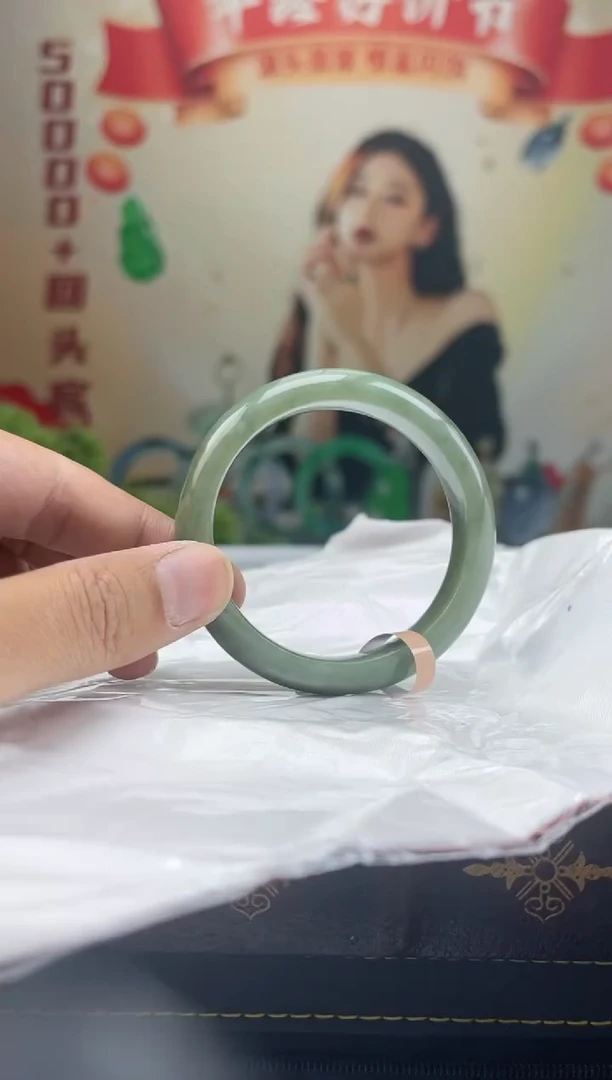 【闪购商品】翡翠手镯未镶嵌手镯5
