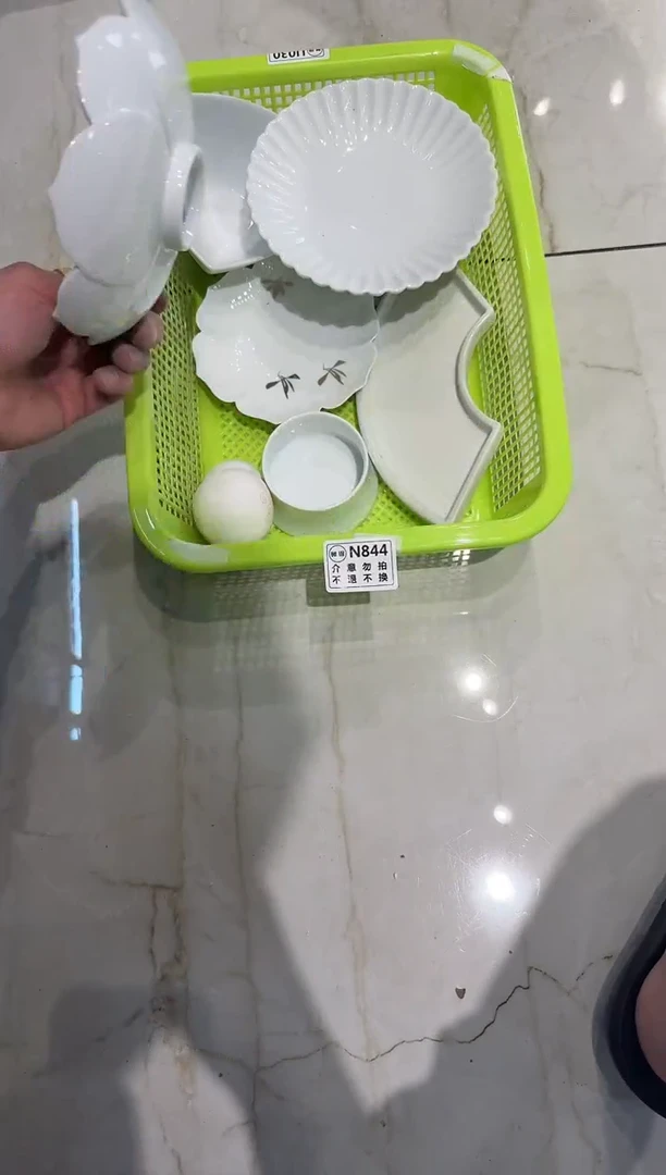 瓷片微瑕商品，介意勿拍-套组