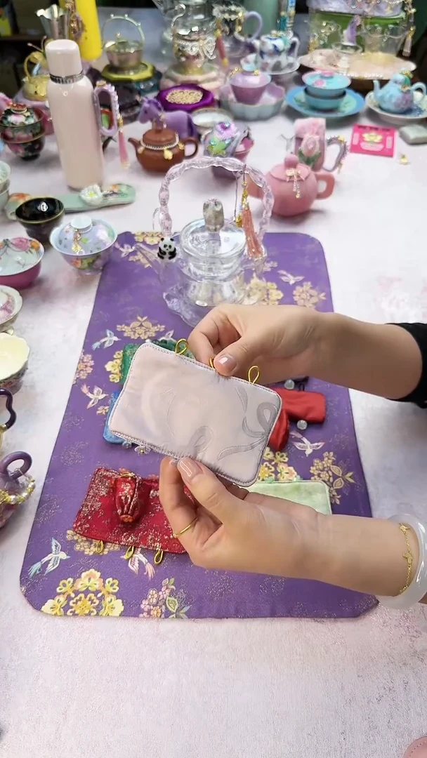 69鎏金香芋紫 防烫隔热把手壶摘套组