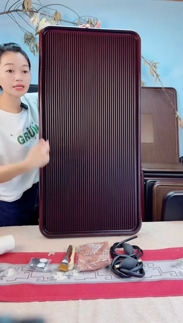 100*50*5千川红色款式茶盘