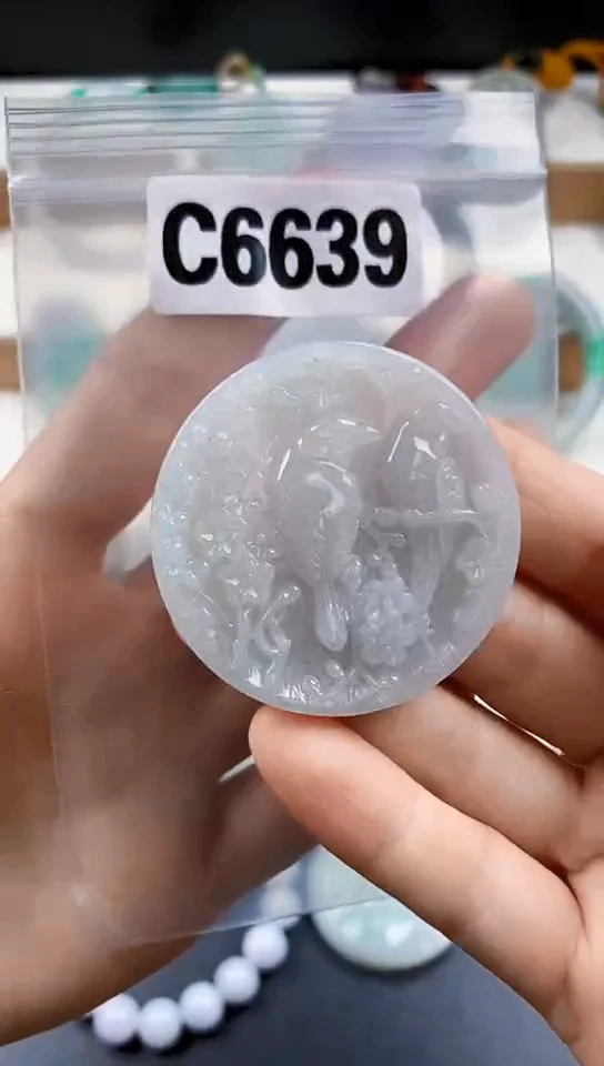 颈饰未镶嵌翡翠天然翡翠吊坠挂件