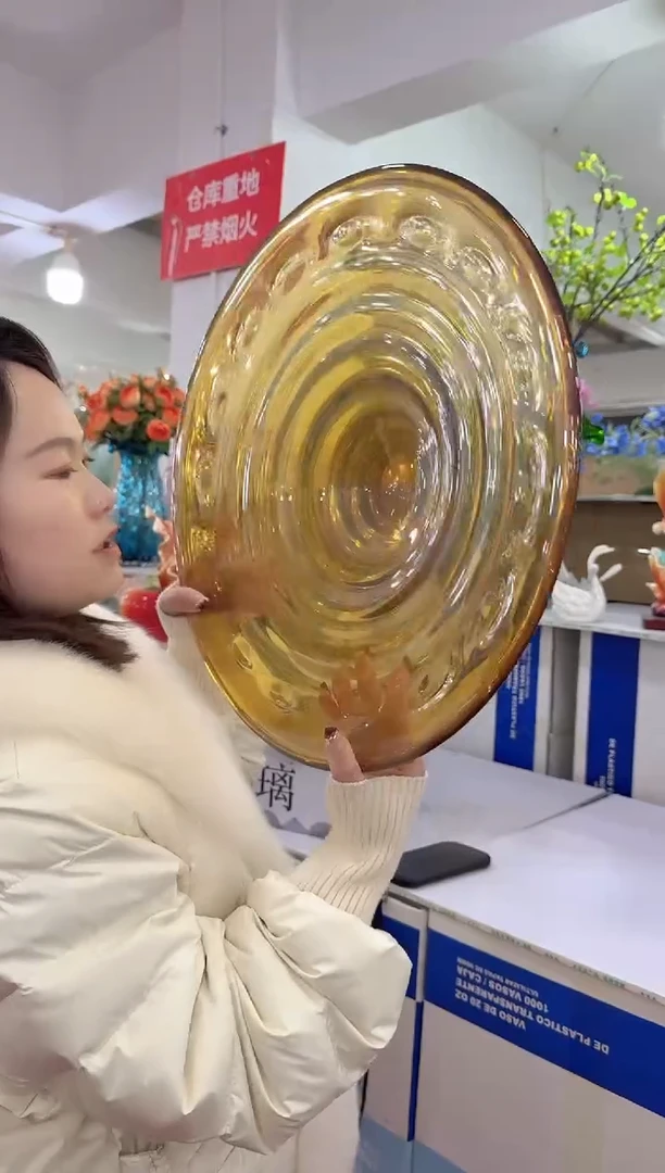 【闪购商品】无铅玻璃甄选花器-j-早10