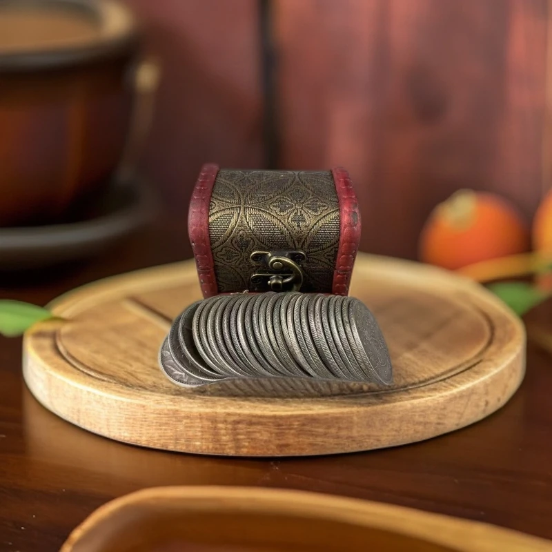 仿古工艺复古龙洋大头工艺品摆件