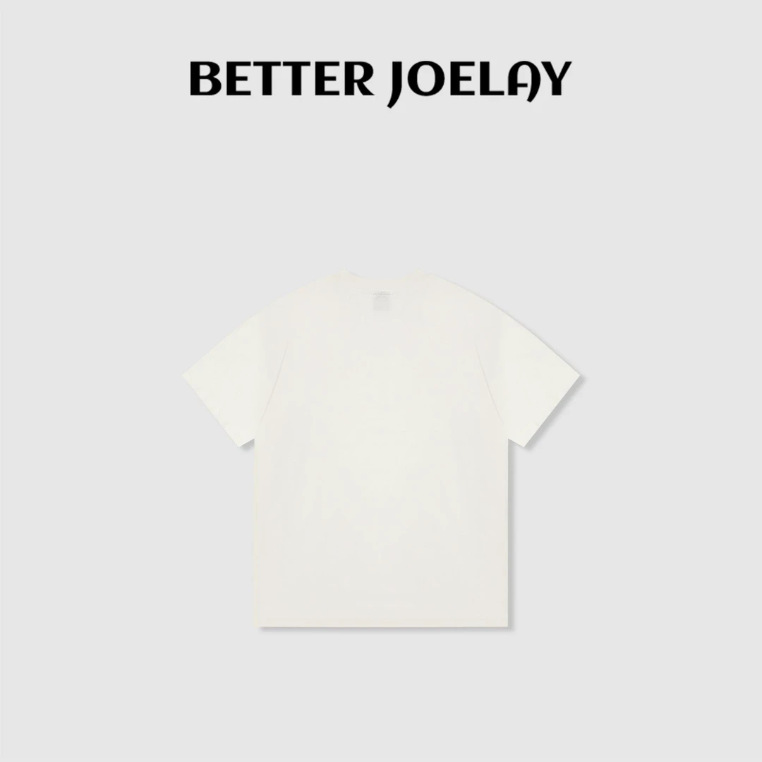 BETTER JOELAY -小版【淋湿的午夜】百搭T恤短袖可爱休闲风KH1685