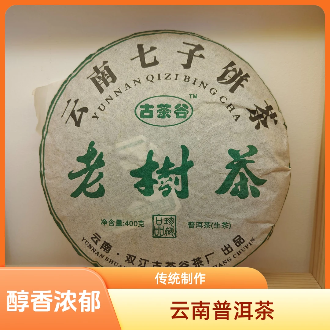 冰岛357克洱茶生茶泡茶工艺好茶回味