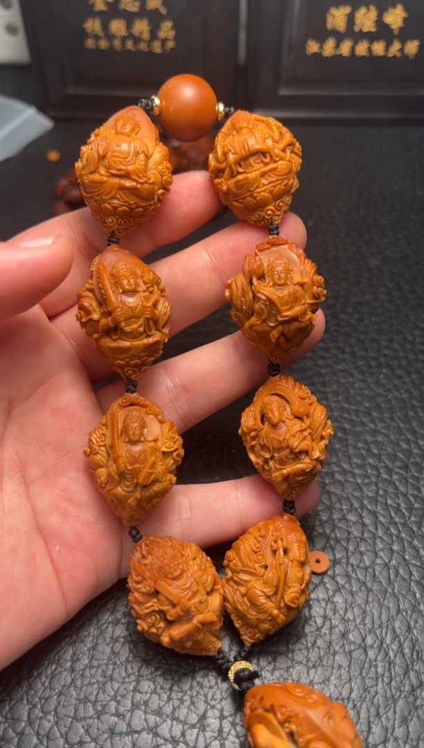 手串/手链橄榄核陈航君2.5满工瑞兽万佛