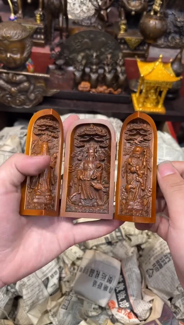 黄杨木W瑞瑞古铜高端精品63