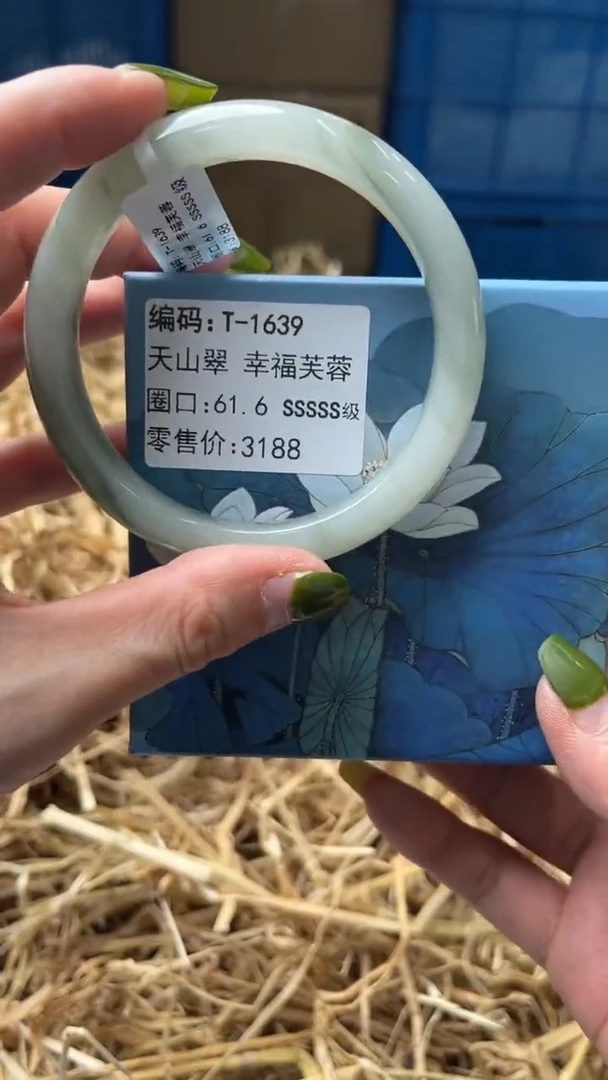 未镶嵌手镯石英质玉T1639