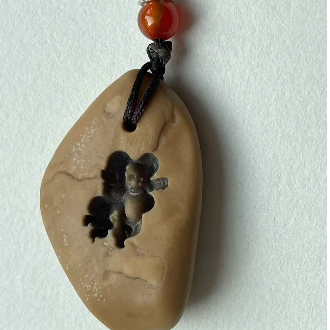 普陀山原石善财童子  私人订制