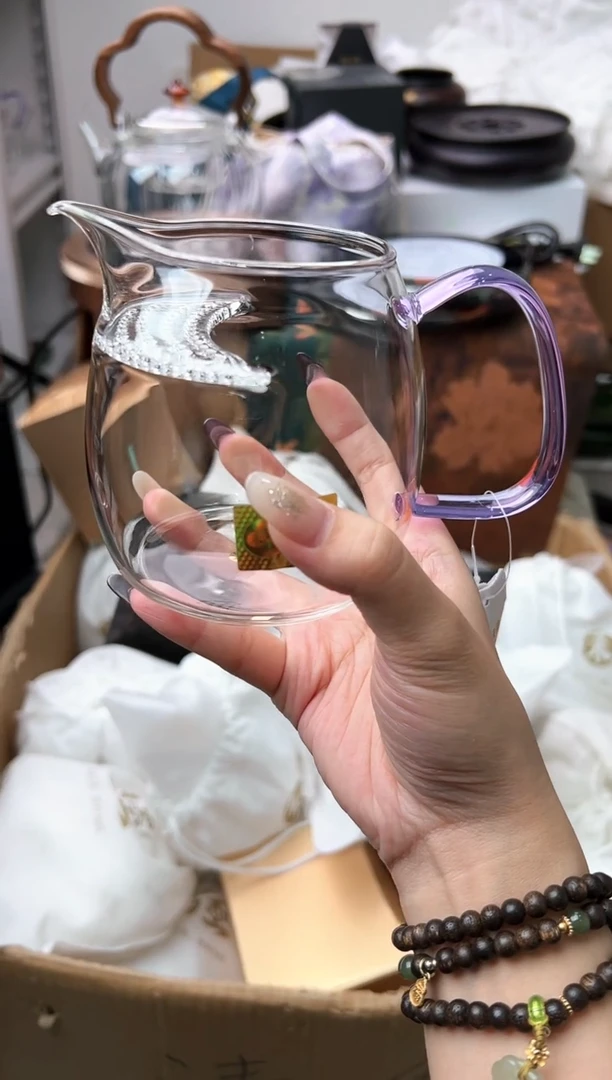禾墨清韵茶海浅紫色
