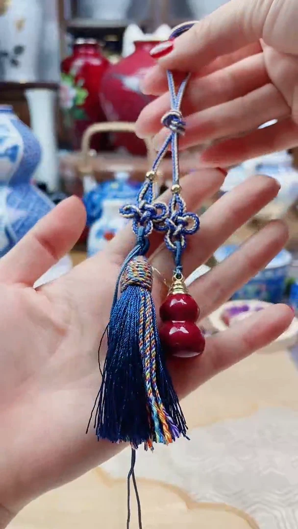 【闪购商品】盘大漆葫芦一一一一（福结）