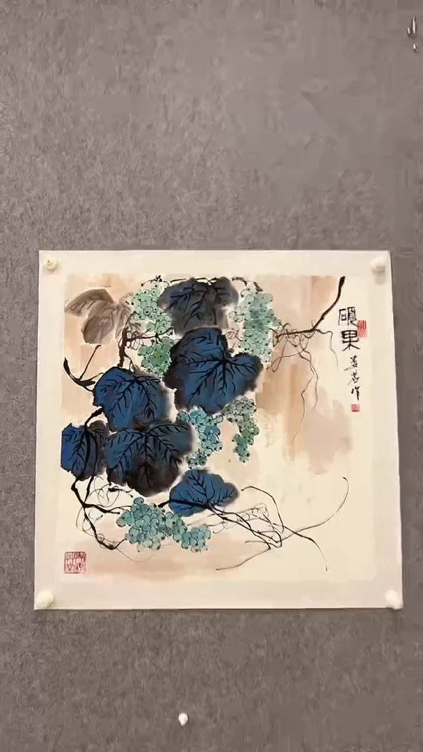 国画娄茗-4平尺-国画作品