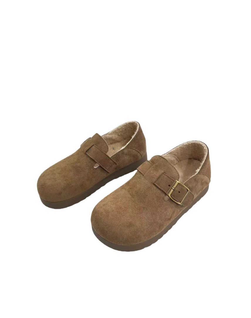 A 032  保暖  纯色  复古  百搭  舒适  休闲鞋