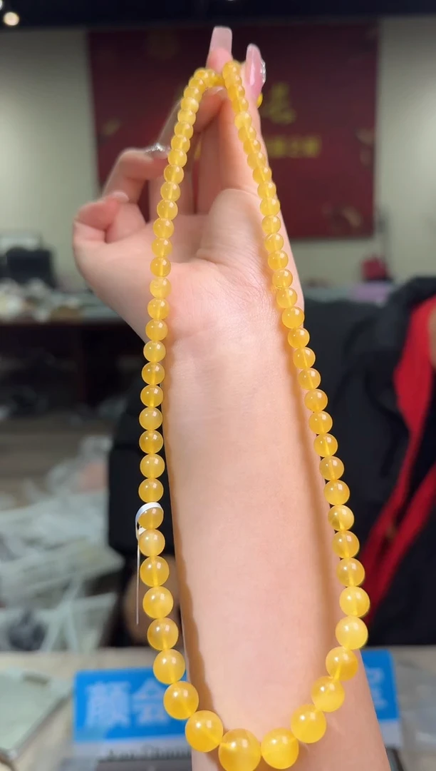 【闪购商品】蜜蜡颈饰未镶嵌多样性发一件 522