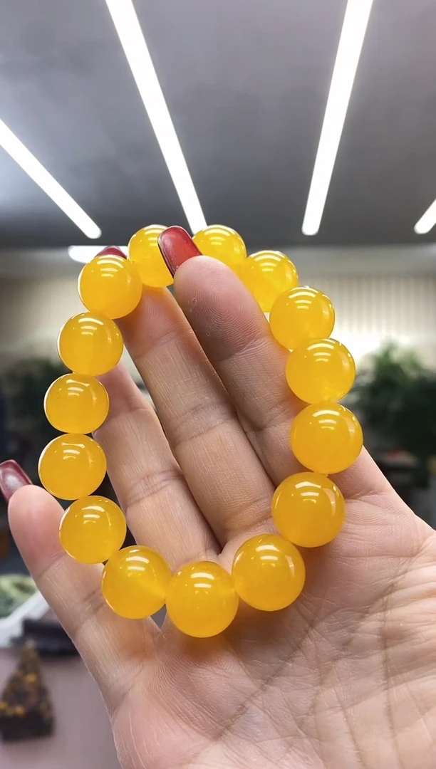 【闪购商品】岫玉黄14未镶嵌多样式发货随机发一