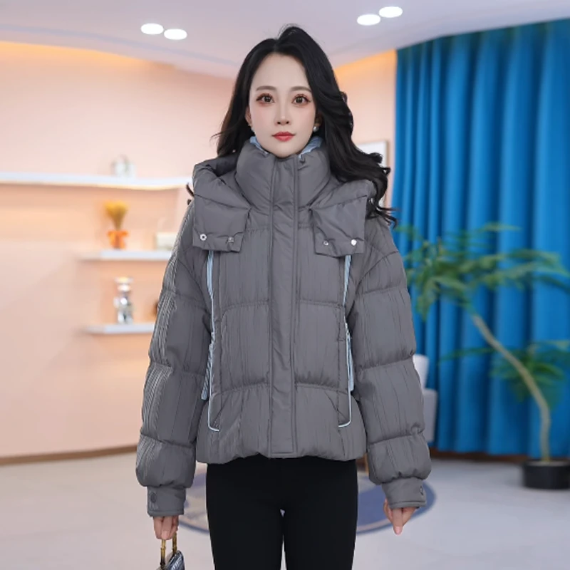 【羽绒服】冬季白鸭绒羽绒服百搭新款时尚莫瑞系穿搭休闲保暖女装