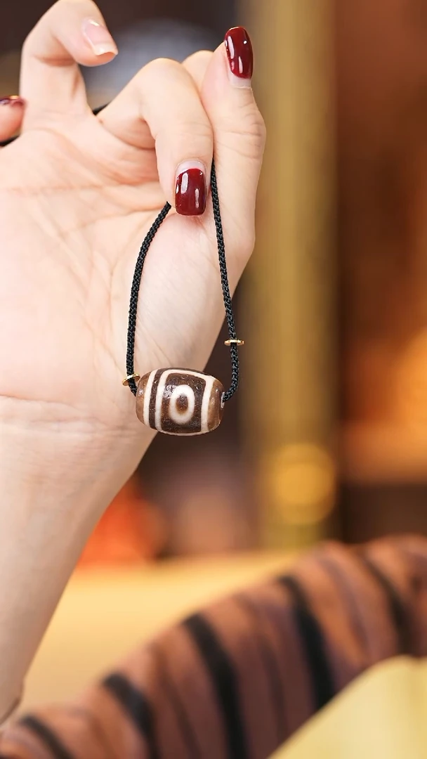 未镶嵌颈饰玛瑙/玉髓地门二眼锁骨链