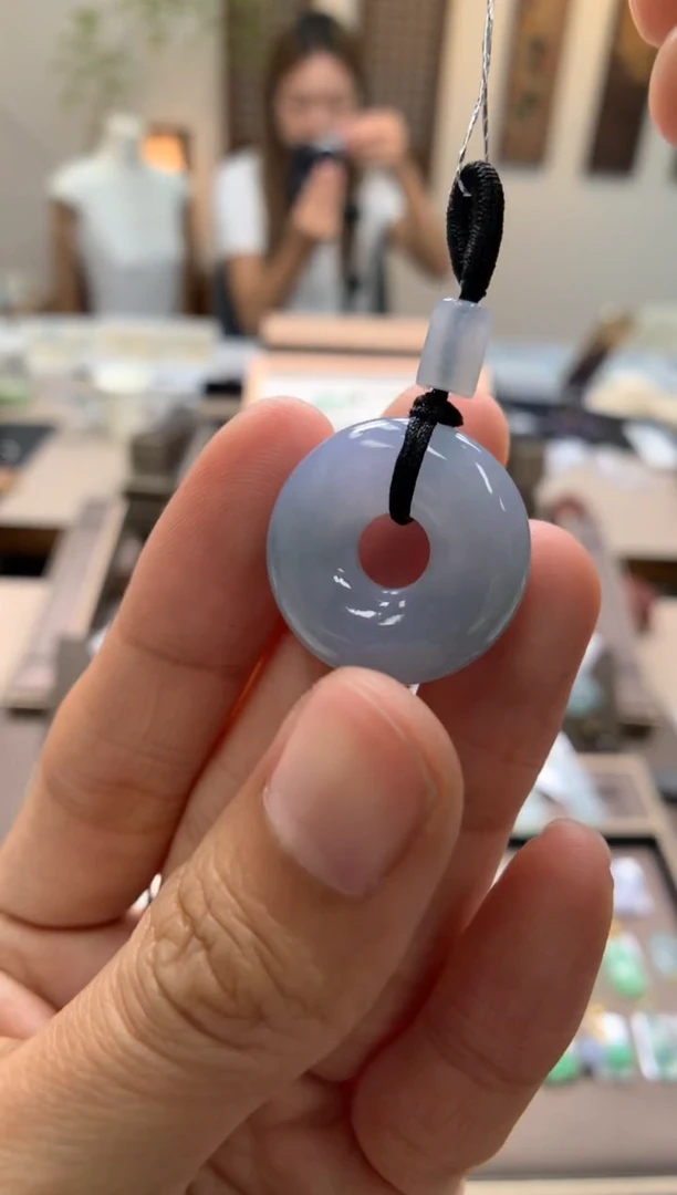 颈饰未镶嵌翡翠甜甜圈