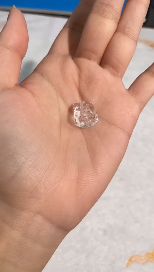 未镶嵌手链水晶3号白水晶九尾配件