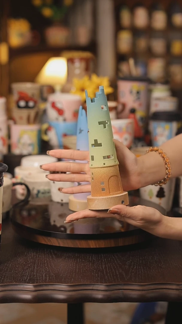 摆件景德镇釉下彩绘设计师款式陶瓷