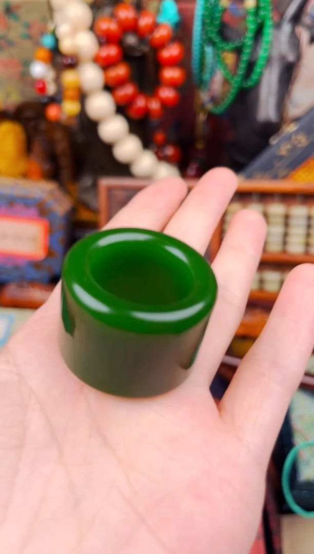 和田玉戒指未镶嵌飞姐精品专属推荐18