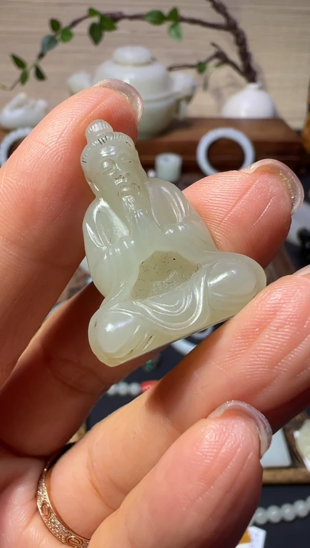 和田玉山西文物商店道教人物