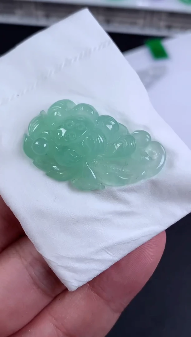 未镶嵌定制翡翠来*喵翡翠
