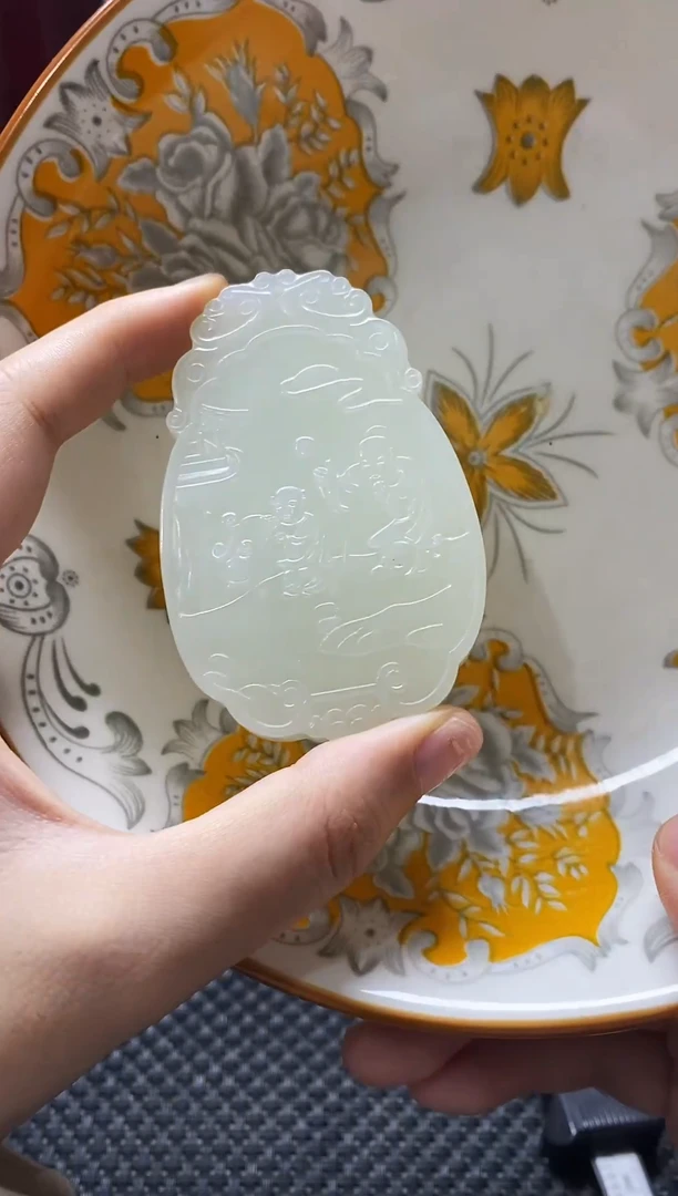瓷片瓷片 瓷器 摆件 1个