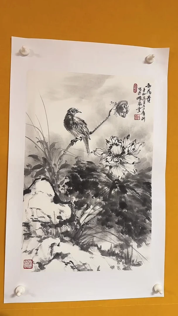 国画雄风堂书画作品