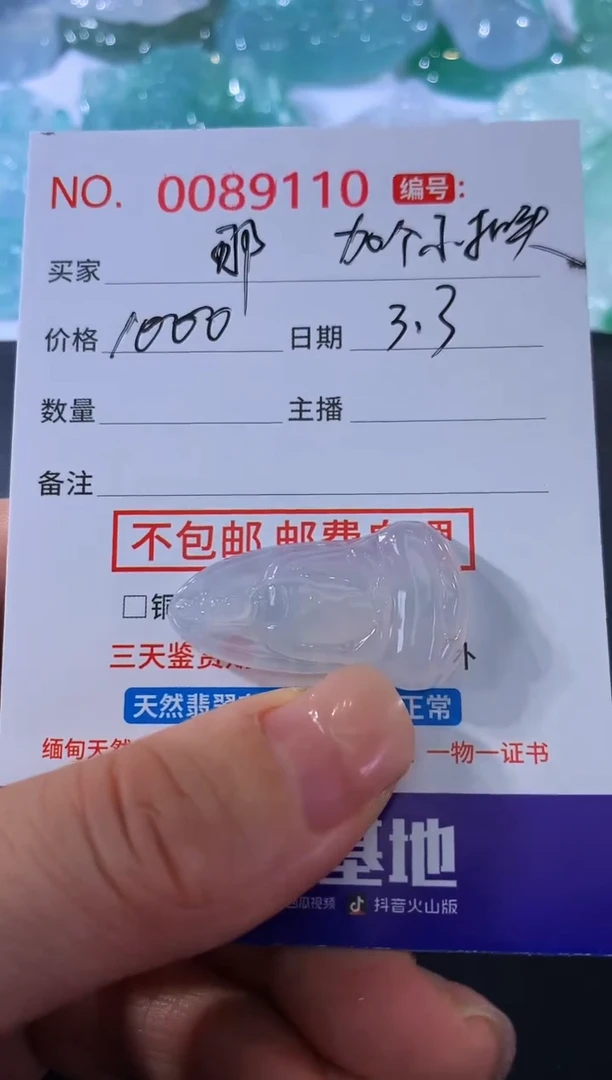 【闪购商品】翡翠颈饰未镶嵌那