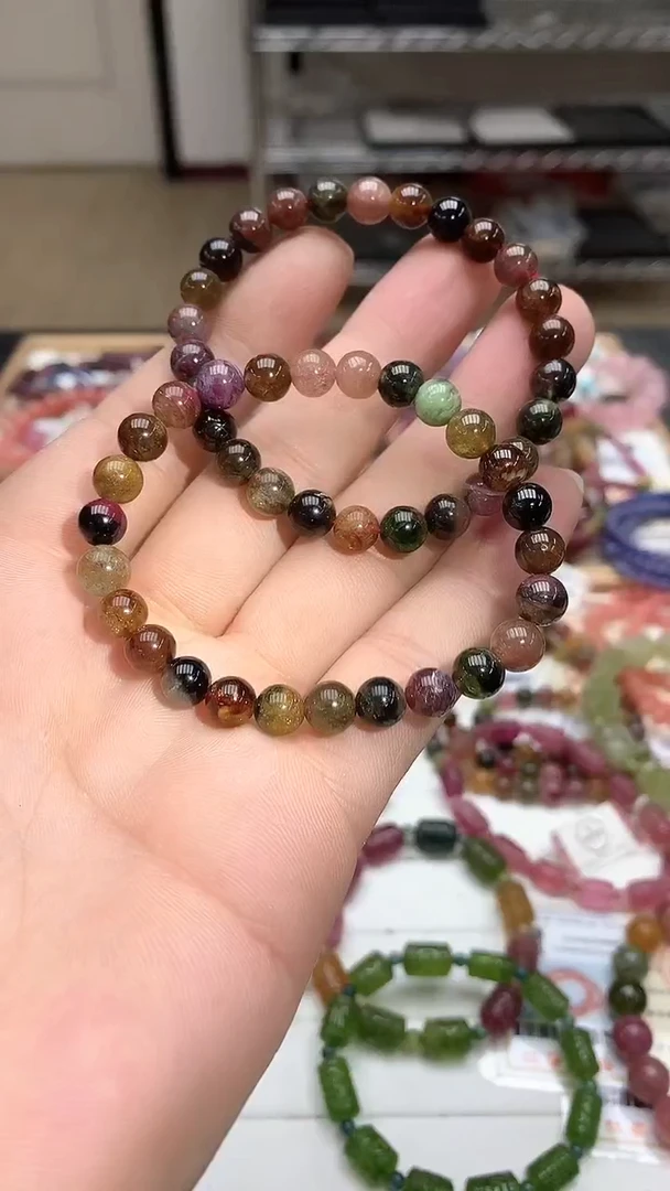 【闪购商品】碧玺手链未镶嵌手链72