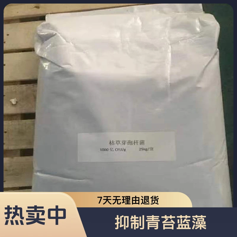 纯枯草芽孢千亿含量：针对水浓、水绿、老绿水 水草挂脏有机质多