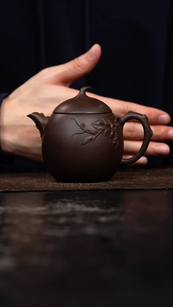 茶壶紫砂原矿手工壶200CC