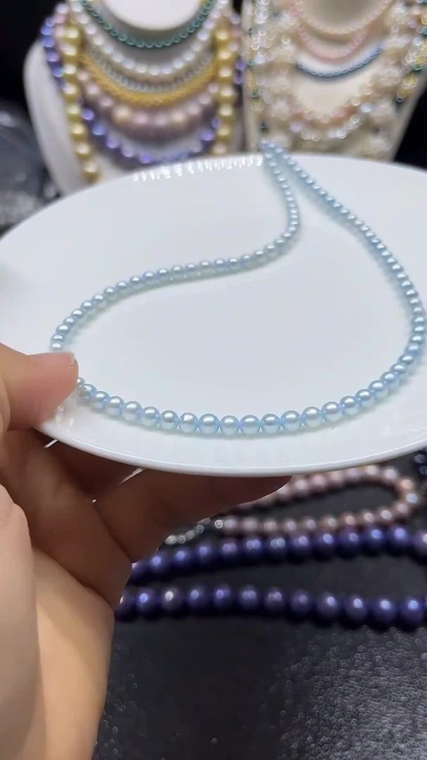 颈饰未镶嵌淡水珍珠多人