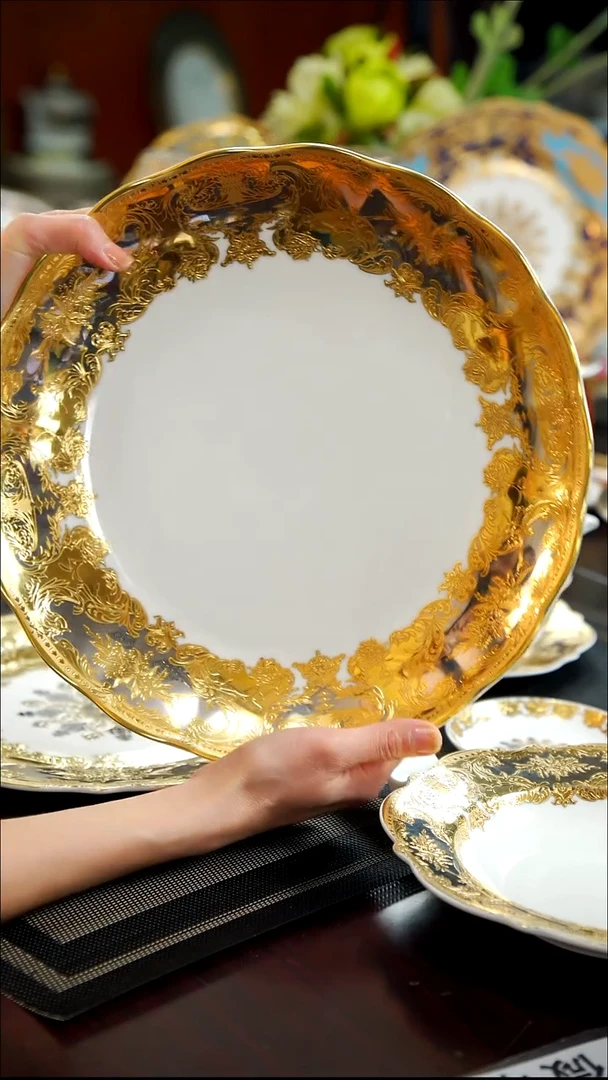 瓷片12英寸窝盘1个