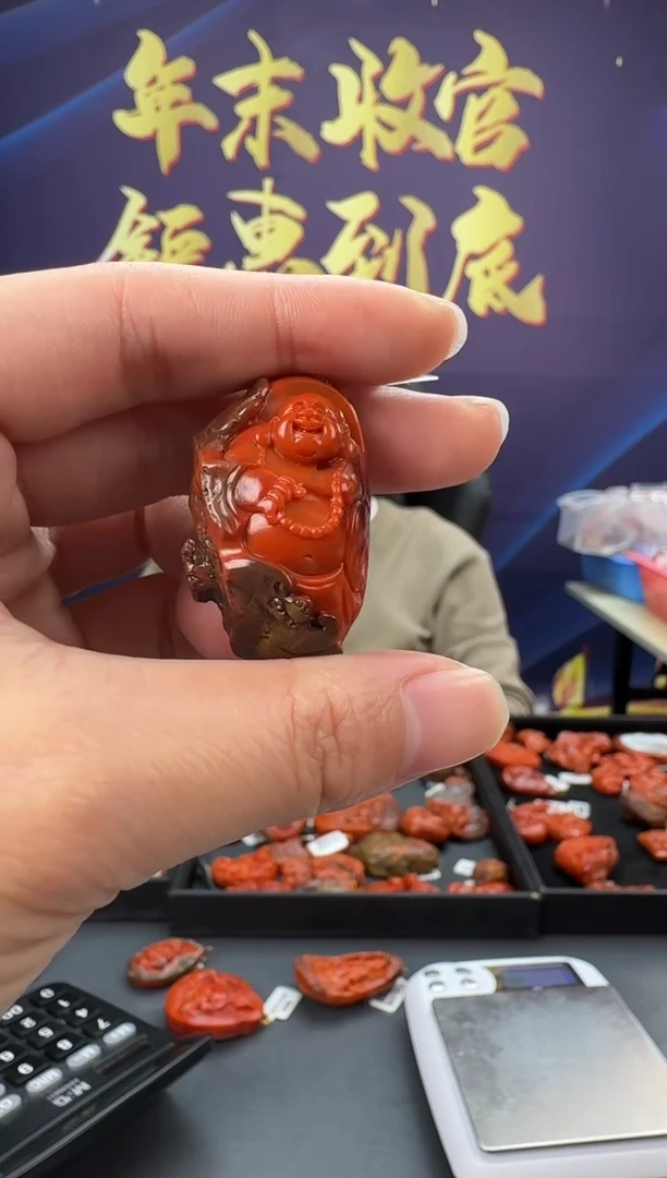 【闪购商品】南红玛瑙雕刻未镶嵌114ZB0118产品一个