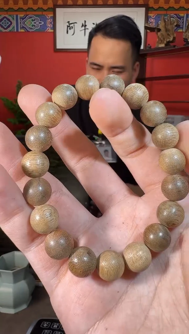 沉香手串D108柬埔寨多样性发一