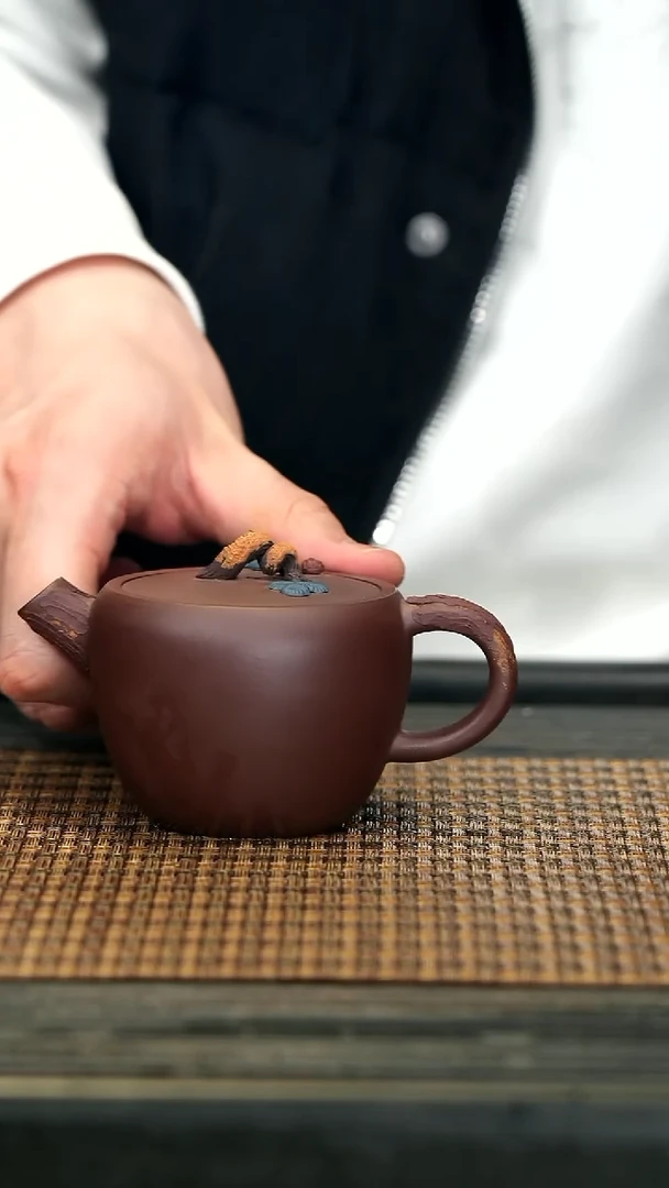 【闪购商品】紫砂茶壶34白米饭 紫玉金砂