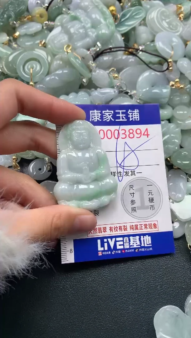 颈饰未镶嵌翡翠3894