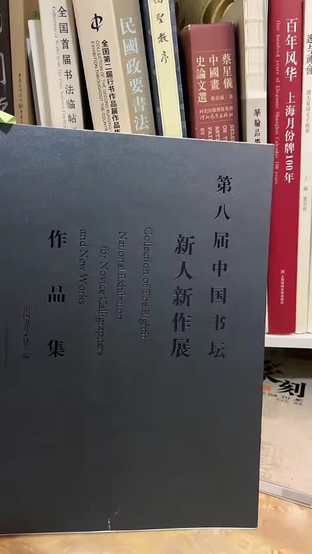 第八届中国书坛新人新作展作品集库位19-1 库位B42-1