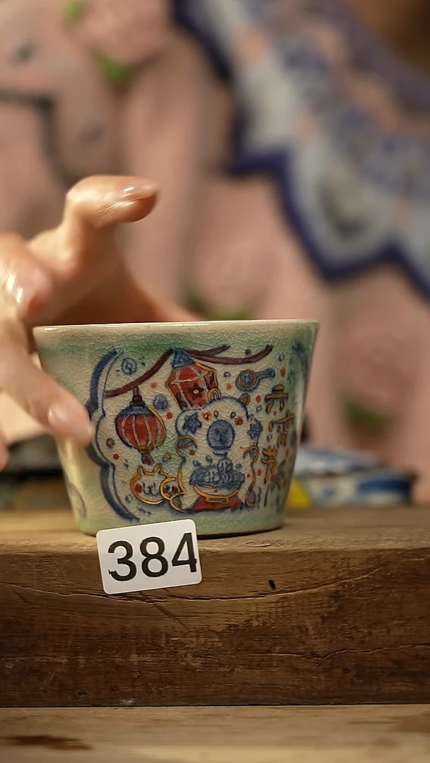 【闪购商品】设计师款 点金 手握杯