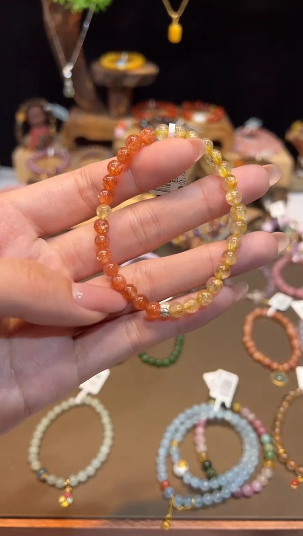 未镶嵌手链水晶手饰@@E6393