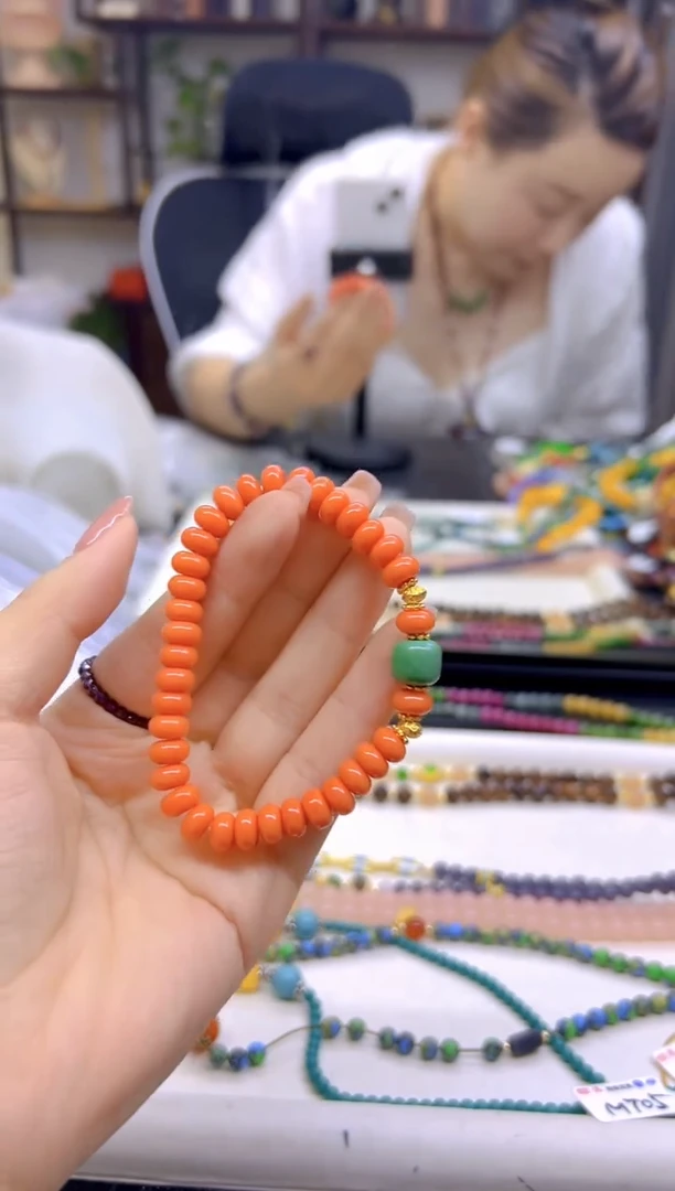 玛瑙/玉髓手链未镶嵌DIY款S733