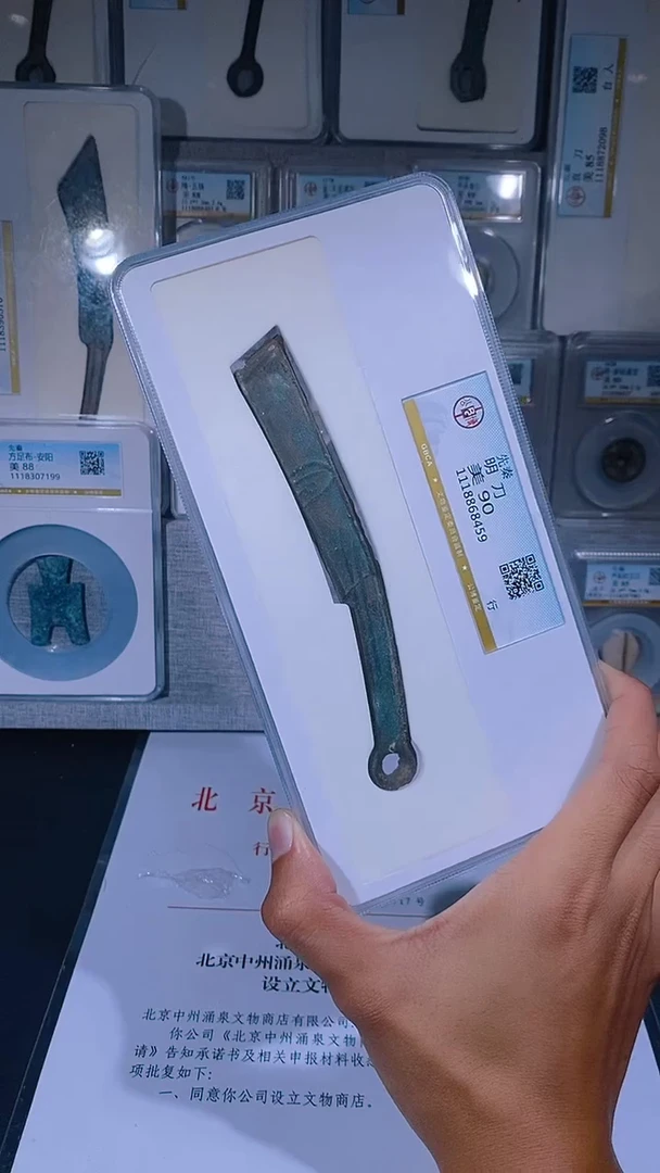 金琪珍   燕明刀  一枚