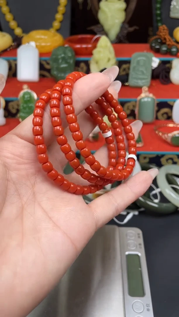 手串未镶嵌南红玛瑙手串n079多样性发其一