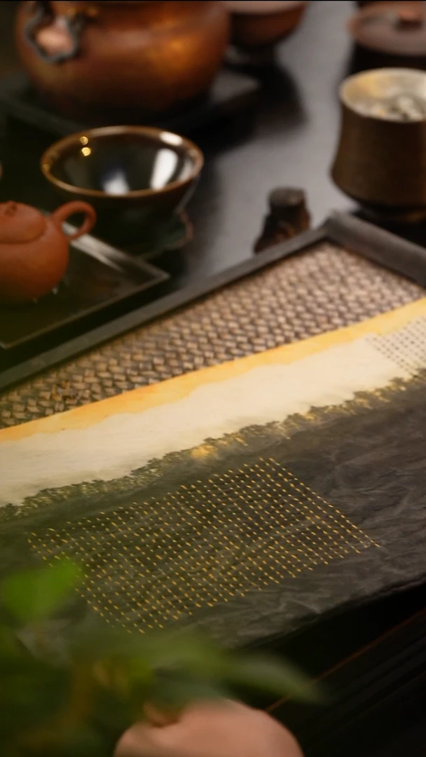 茶洗  姥姥的布