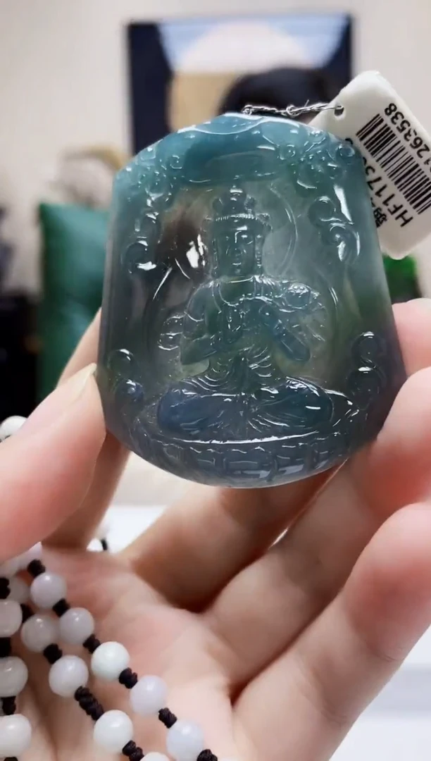 未镶嵌定制翡翠吊坠165