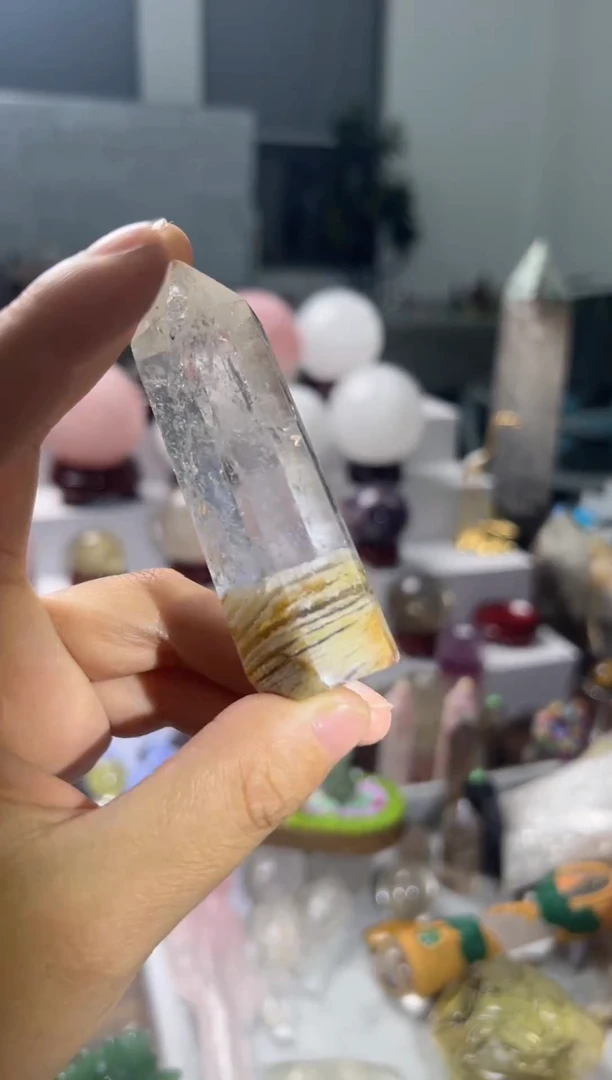 未镶嵌珠宝半成品水晶Y026 微瑕