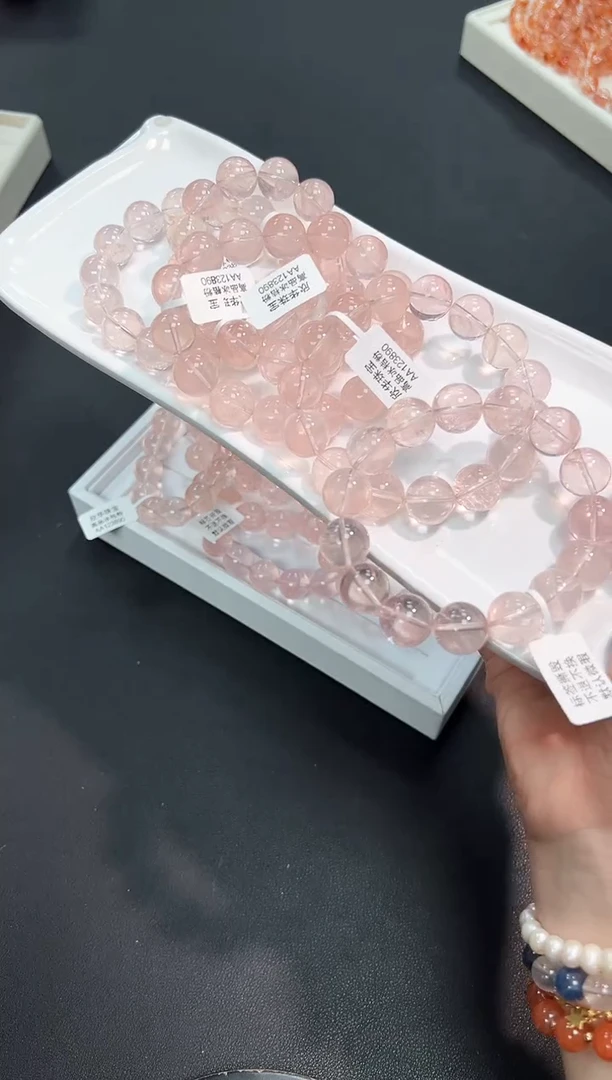 【闪购商品】水晶手串未镶嵌58M多样性发其一/1条14mm默认微瑕